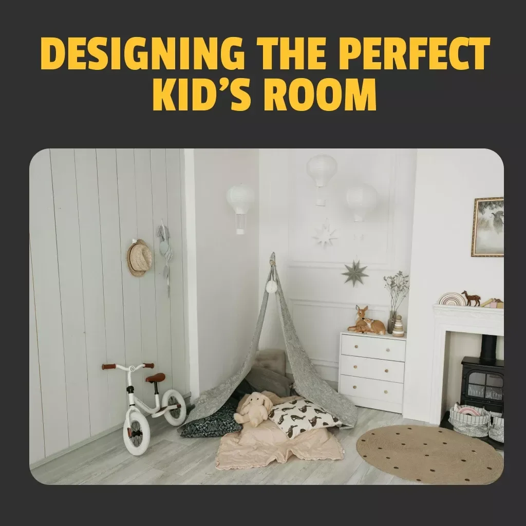 Designing the Perfect Kid’s Room | Digital Download Guide for Kid-Friendly Room Decor, Organization, and Storage Ideas