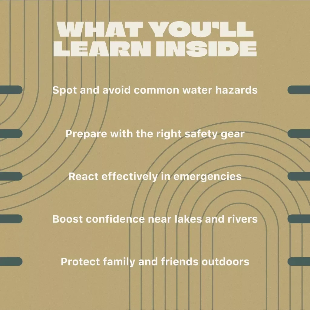 Water Safety for Outdoor Trips Guide | Digital Download Survival Tips for Swimming, Boating & Emergency Preparedness