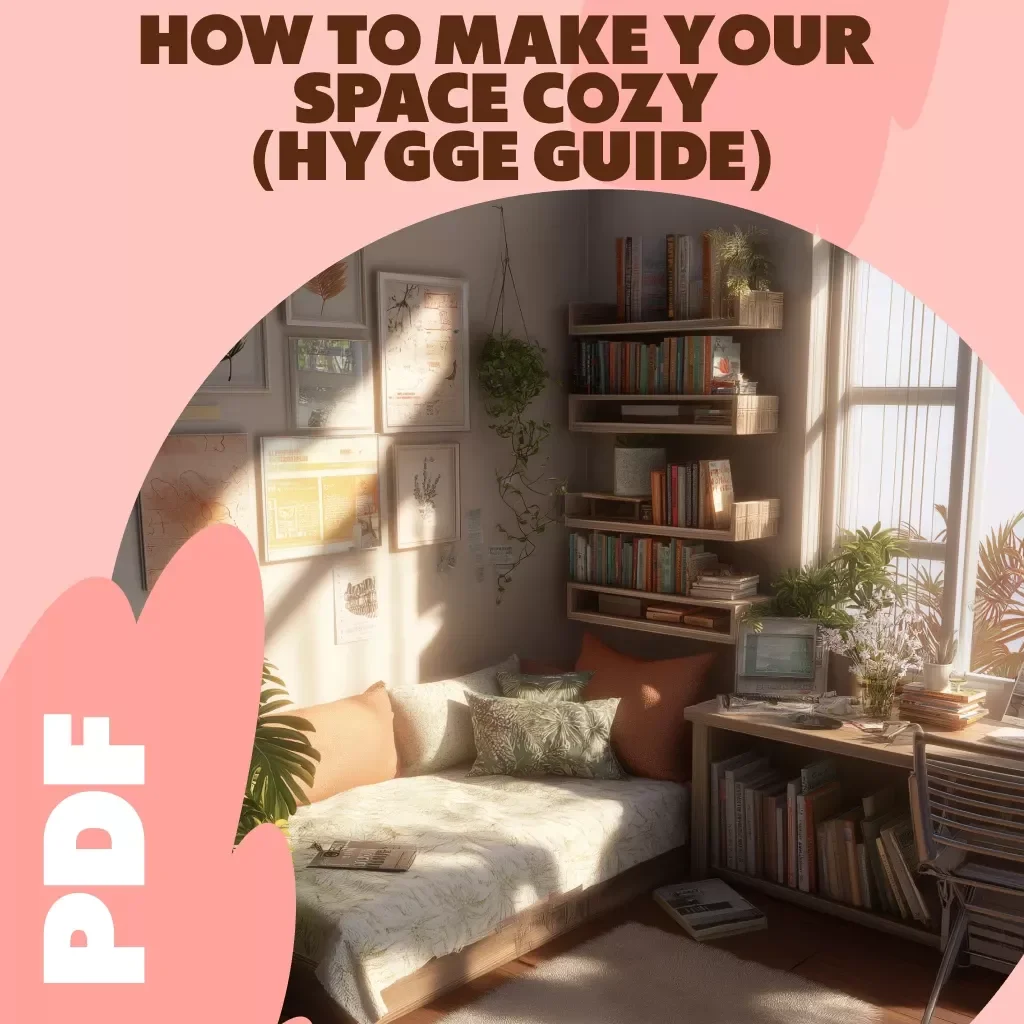 How to Make Your Space Cozy (Hygge Guide) | Digital Download for Cozy Living, Home Decor Inspiration, Hygge Lifestyle & Comfort Ideas