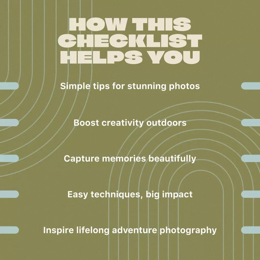 Outdoor Adventure Photo Challenge | Photography Checklist | Digital Download Guide for Nature, Landscape & Wildlife Photography | eBook & Printable PDF