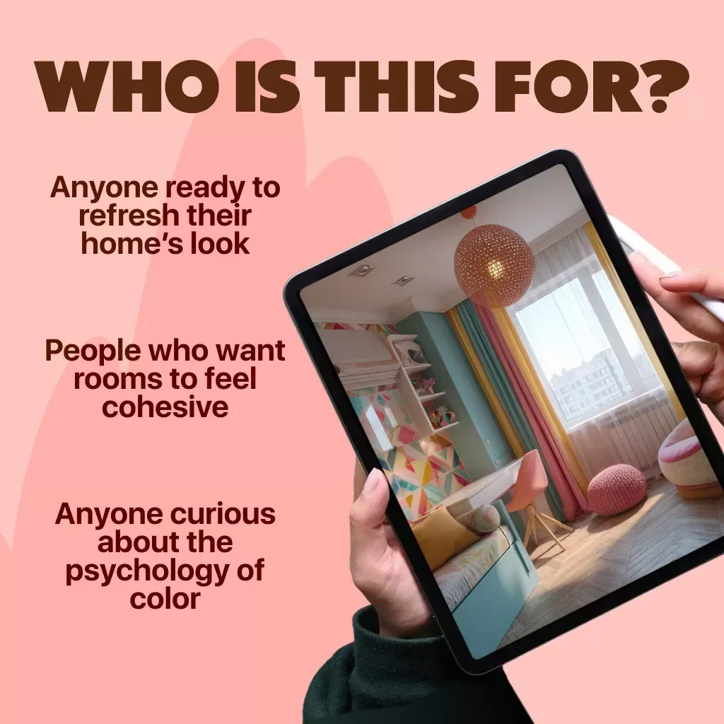 Guide to Harmonizing Your Home’s Color Palette | Interior Design Color Theory eBook & Digital Download for Home Decor Inspiration