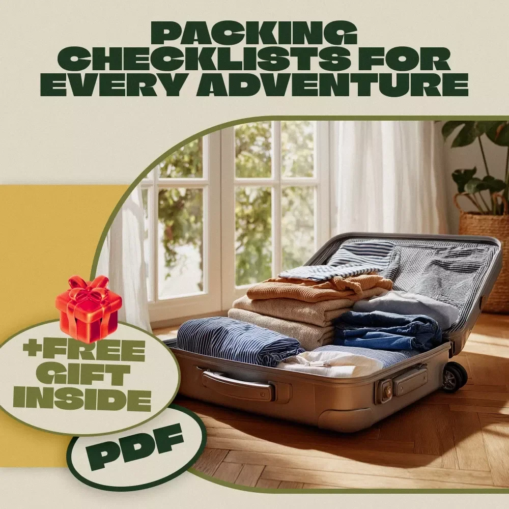 Packing Checklist for Every Adventure – Printable Travel Checklist Bundle | Digital Download eBook, Guide & KEYWORDS for Organized Trips