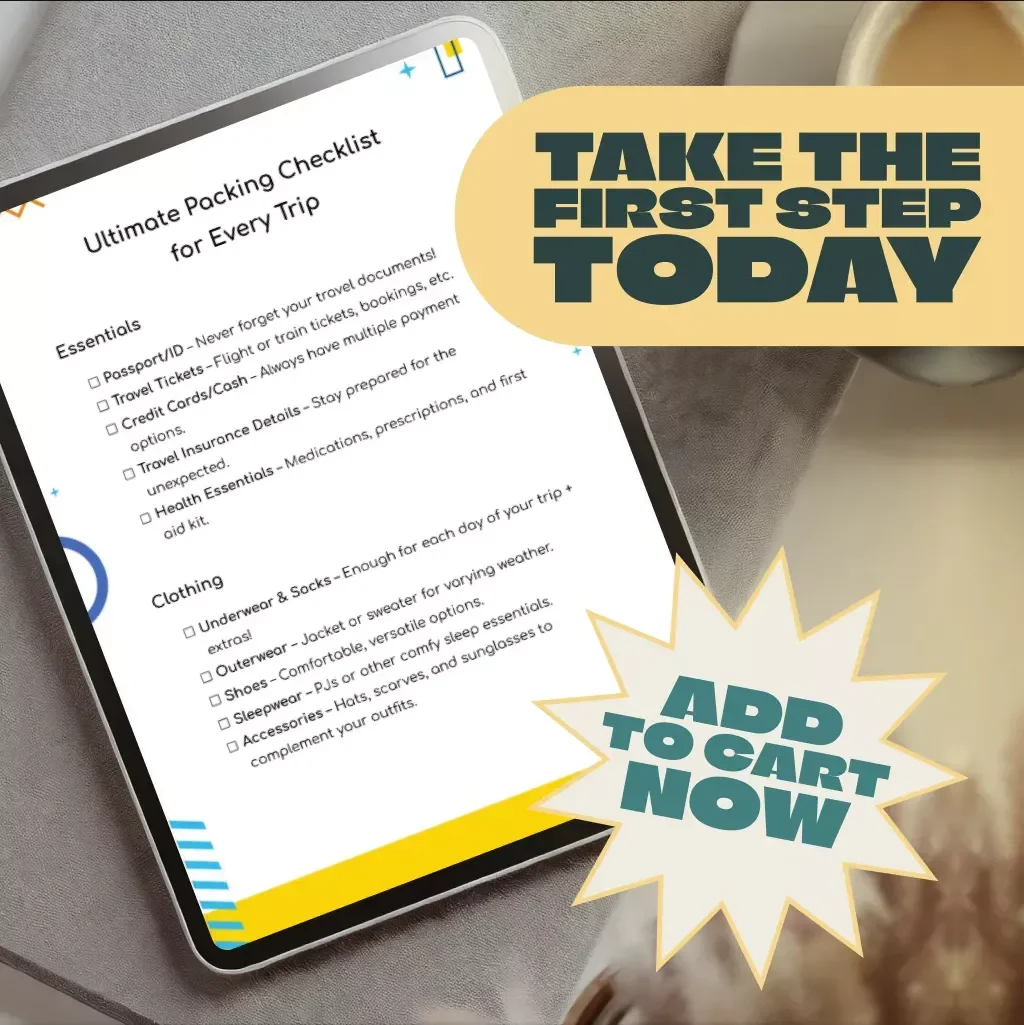 Ultimate Packing Checklist for Every Trip – Comprehensive Travel Checklist for Stress-Free Packing, Smart Travel Planning & Organized Trips