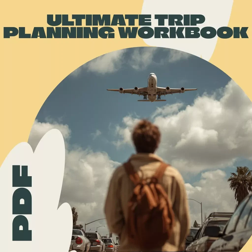 Ultimate Trip Planning Workbook | Digital Download Travel Guide, eBook & Checklist for Stress-Free Vacation Planning
