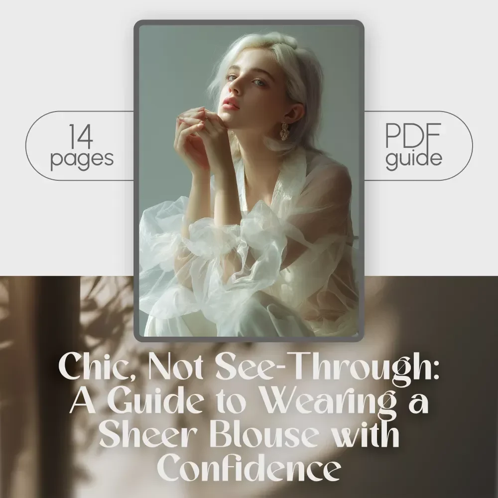 Chic, Not See-Through: A Modern Guide to Wearing a Sheer Blouse with Confidence – How to Wear a Sheer Blouse for Stylish, Effortless Layering & Occasion-Ready Looks