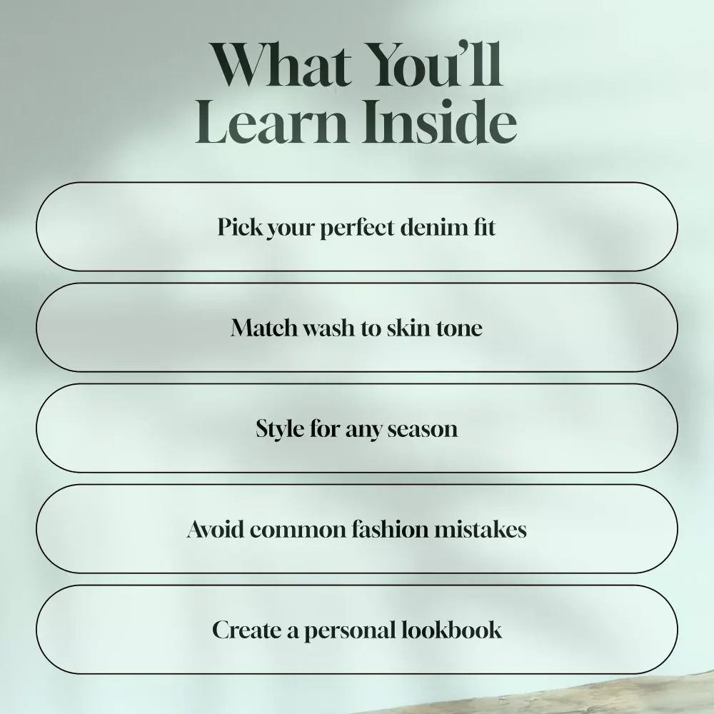 Denim Done Right – Master the Art of Everyday Effortless Style | Digital Guide on How to Style Denim Shirt for All Seasons