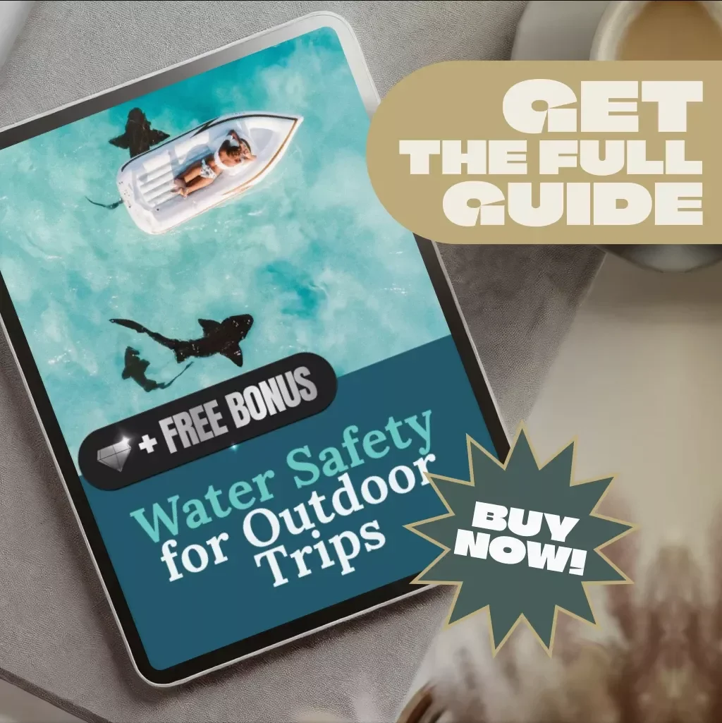 Water Safety for Outdoor Trips Guide | Digital Download Survival Tips for Swimming, Boating & Emergency Preparedness