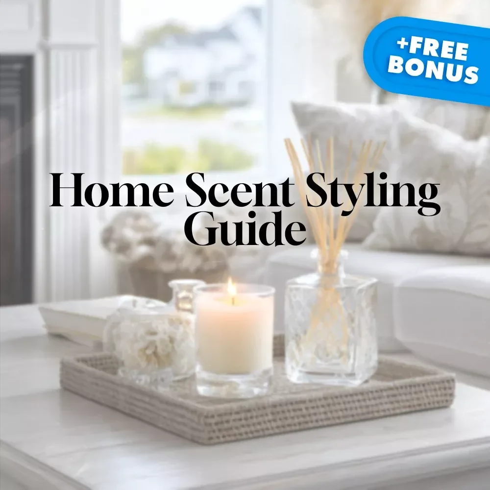 Home Scent Styling Guide | Digital Download | How to Style Your Home with Fragrance, Candles, and Diffusers for a Signature Scent Plan