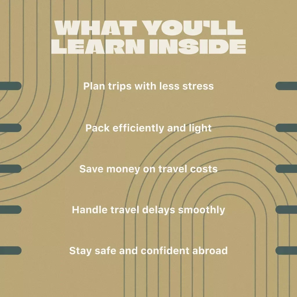 Beginner’s Guide to Hassle-Free Travel | Digital Download Travel Guide, eBook & Checklist for Stress-Free Adventures