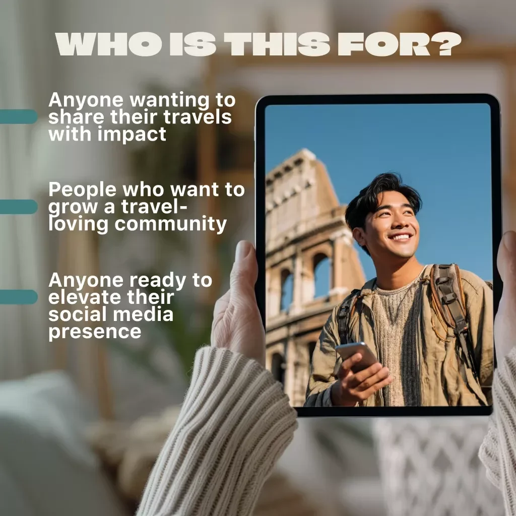 Social Media Travel Content Toolkit | Digital Download Guide for Travel Influencers, Bloggers & Creators | eBook, Checklist & KEYWORDS