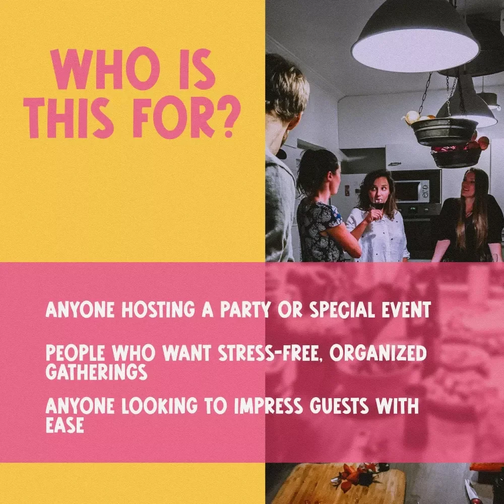 Printable Host Checklist | Ultimate Party Planning Guide | Instant Digital Download for Entertaining, Party Prep & Event Hosting