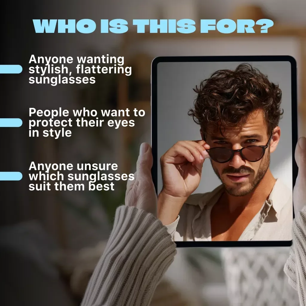 The Ultimate Guide to Men's Sunglasses Styles | Digital Download eBook for Aviators, Wayfarers, Round & Sporty Frames, Face Shape Tips & Buying Advice