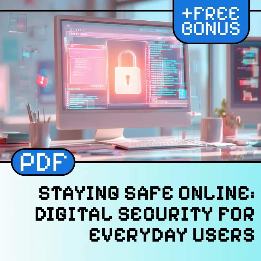 Staying Safe Online: Digital Security for Everyday Users | Cybersecurity Guide, eBook & Checklist for Beginners, Everyday Protection, Internet Safety KEYWORDS