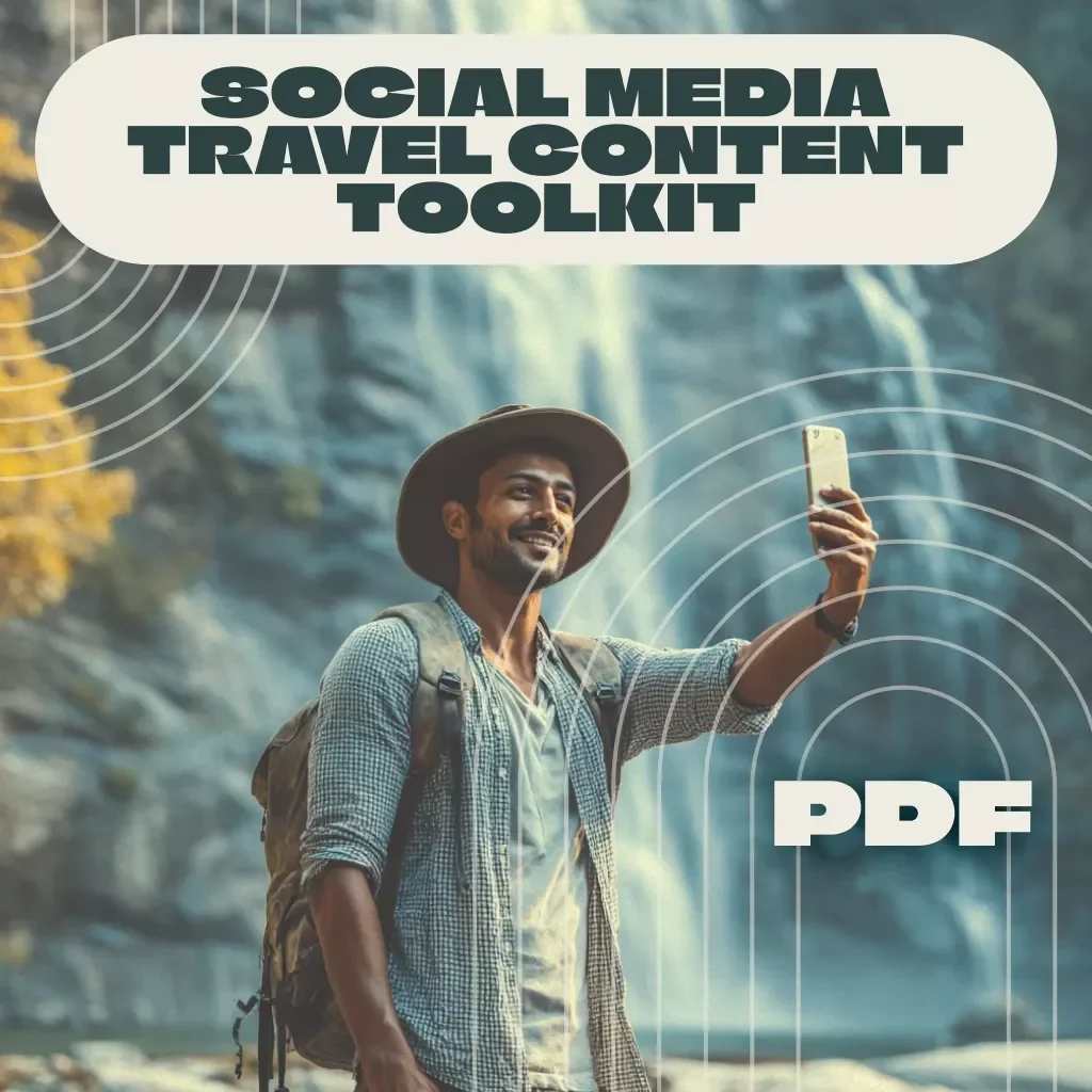 Social Media Travel Content Toolkit | Digital Download Guide for Travel Influencers, Bloggers & Creators | eBook, Checklist & KEYWORDS