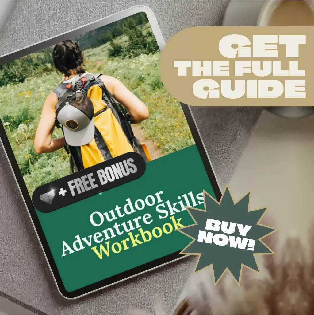 Outdoor Adventure Skills Workbook | Digital Survival Guide for Hiking, Camping, Bushcraft & Wilderness Skills