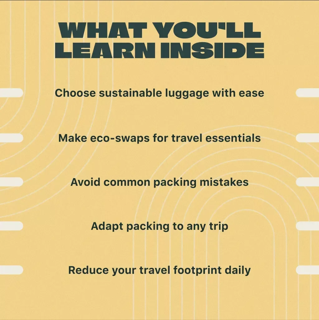 Eco-Friendly Packing Guide | Sustainable Travel eBook | Digital Download for Conscious Travelers | Minimalist Packing Checklist & Green Travel Tips