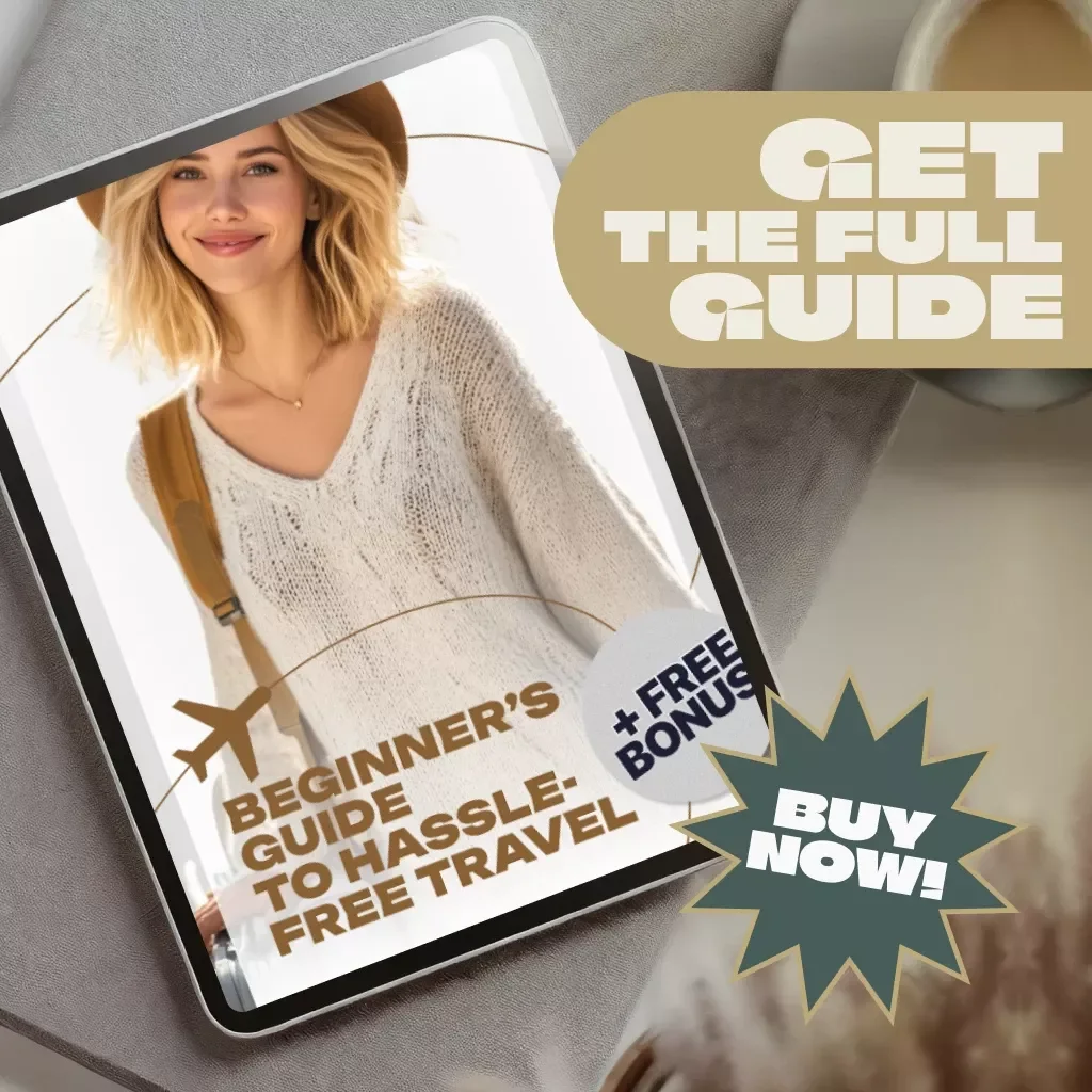 Beginner’s Guide to Hassle-Free Travel | Digital Download Travel Guide, eBook & Checklist for Stress-Free Adventures