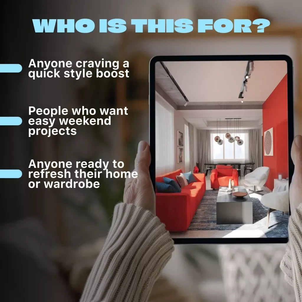Quick Fixes: Weekend Projects for Instant Style | DIY Home Décor, Custom Wall Art, Lighting Upgrades, Wardrobe Refresh & Easy Style Tips – Digital Download Guide