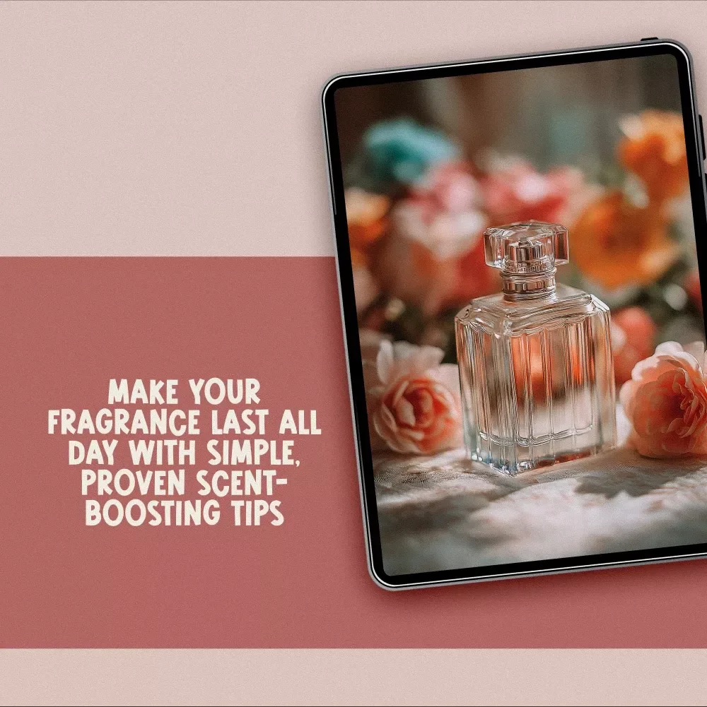 Scent That Stays: The Ultimate Fragrance Longevity Checklist | Digital Download Guide for How to Make Your Fragrance Last Longer | Perfume & Cologne Care Tips for All-Day Scent