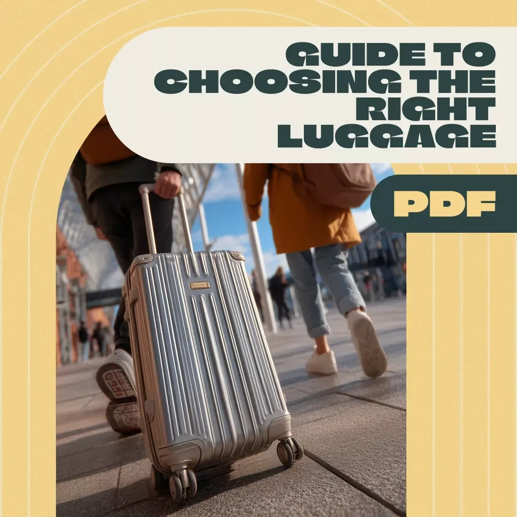 Guide to Choosing the Right Luggage | Digital Travel Guide for Carry-On, Checked & Specialty Bags | eBook for Travelers 🧳🌍