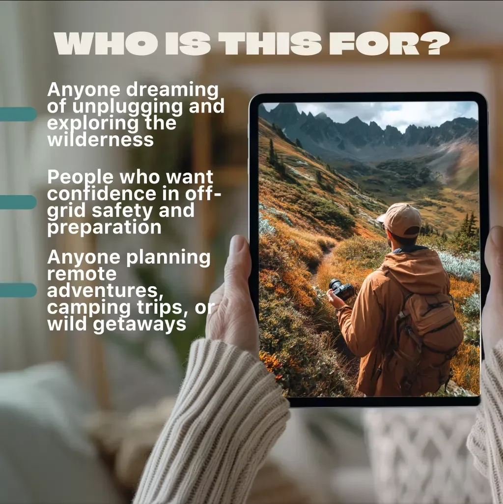 Off-Grid Travel Preparation Guide | Digital Survival & Adventure Planning eBook | Essential Gear, Safety, and Itinerary Tips for Off-Grid Journeys
