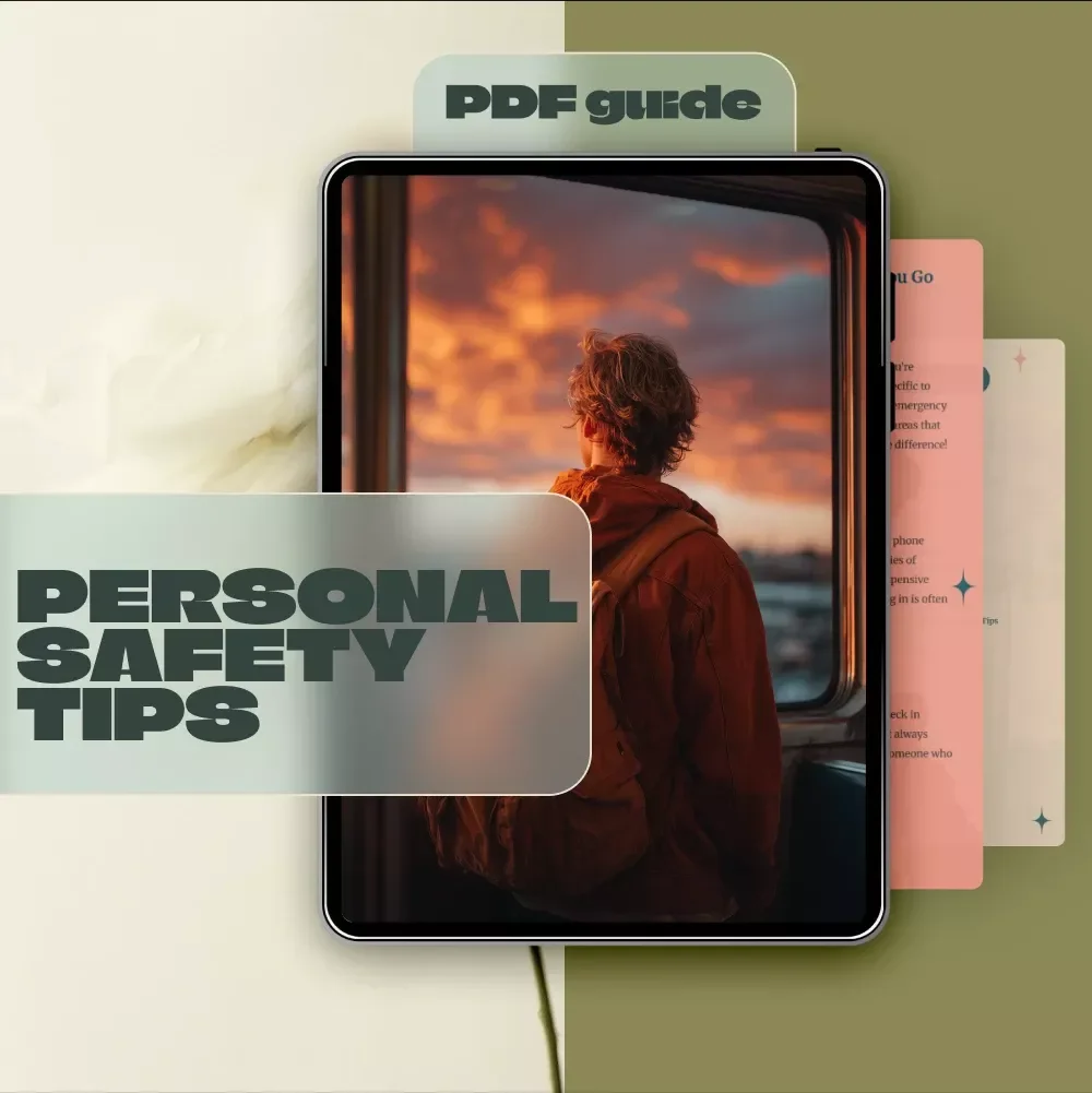 Personal Safety Tips for Any Destination | Travel Safety Guide, eBook & Checklist for Confident and Secure Adventures