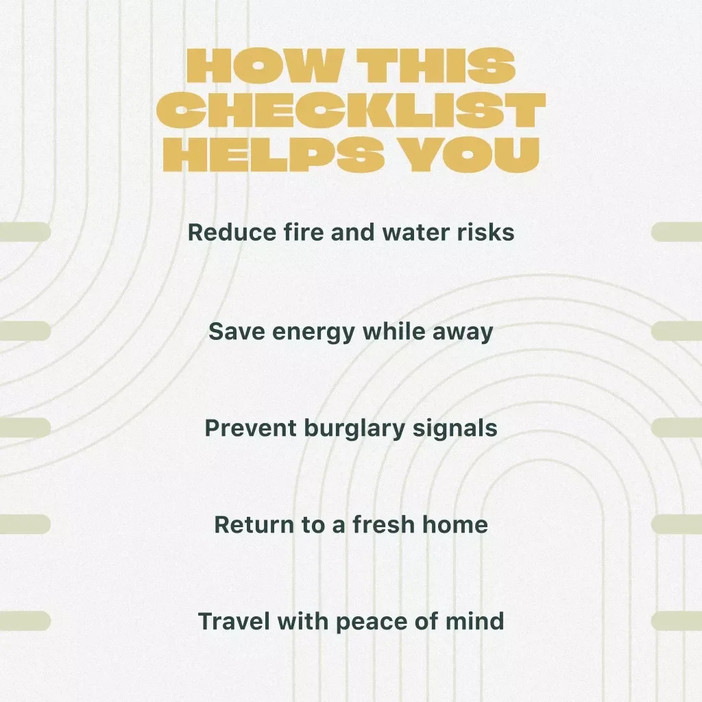 Pre-Flight Home Safety Checklist | Travel Safety Printable | Digital Download eBook Guide for Travelers, Vacation Prep, and Home Security | KEYWORDS