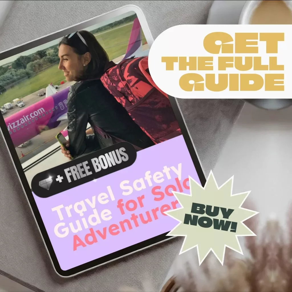 Travel Safety Guide for Solo Adventurers – Digital Download eBook & Printable Safety Checklist for Independent Travelers, Secure Travel Planning Tips