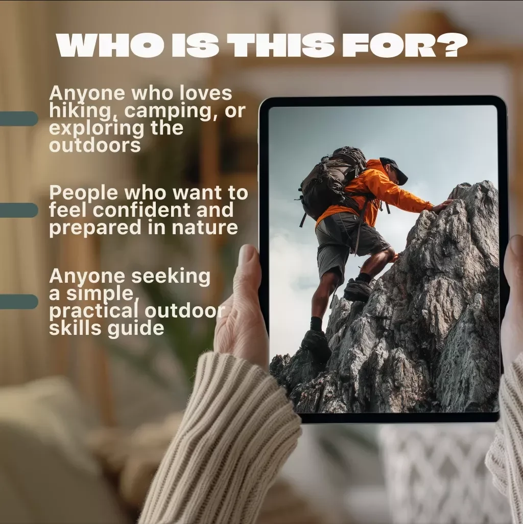 Outdoor Adventure Skills Workbook | Digital Survival Guide for Hiking, Camping, Bushcraft & Wilderness Skills