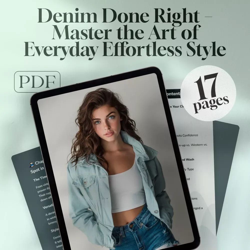 Denim Done Right – Master the Art of Everyday Effortless Style | Digital Guide on How to Style Denim Shirt for All Seasons