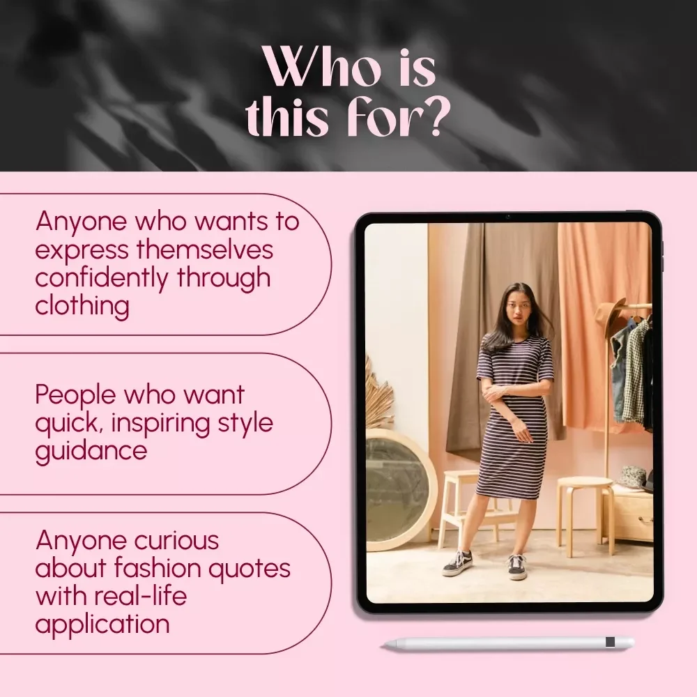 Fashion vs Style: Quotes that Define the Difference – Digital Guide for Inspiration, Fashion vs Style Quotes, Personal Style Tips, and Style Motivation