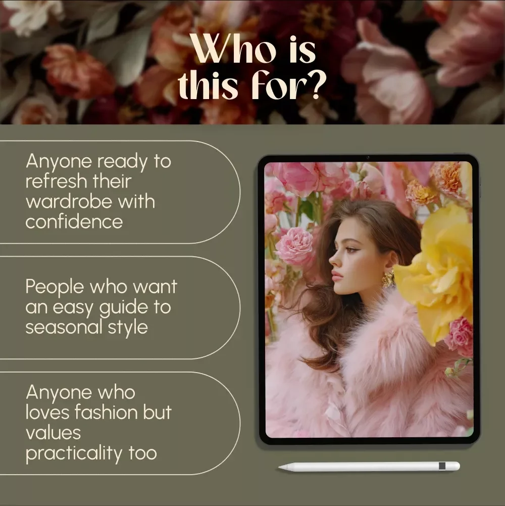 Spring 2025 Fashion Guide eBook | Digital Download | Spring Fashion Trends, Outfit Ideas, Must-Have Accessories | Seasonal Style Checklist
