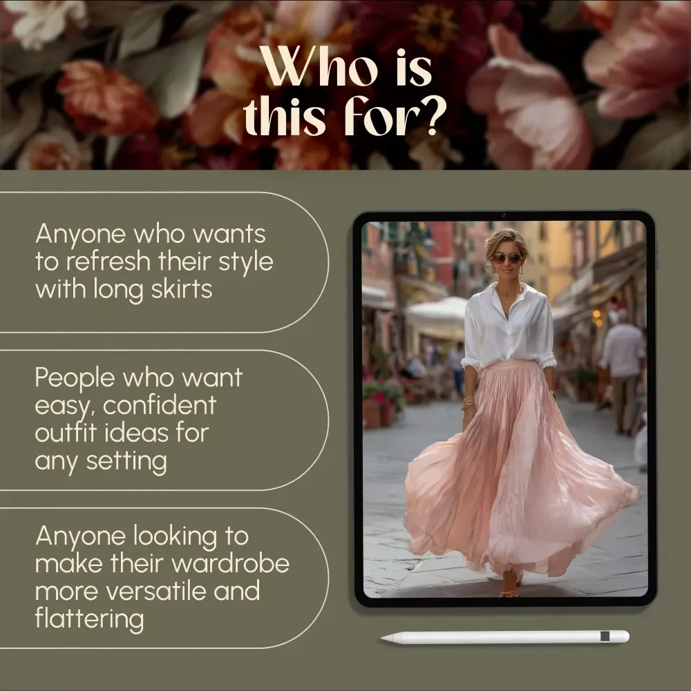 Big Style: How to Rock Long Skirts – Ultimate Digital Guide for How to Style Long Skirts, Pair Outfits & Accessorize with Confidence