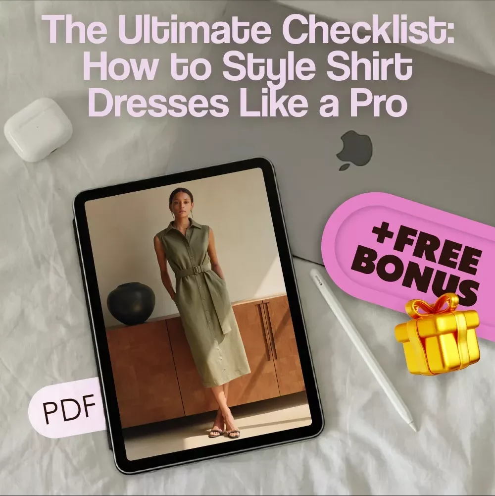 The Ultimate Checklist: How to Style Shirt Dresses Like a Pro | Digital Download Guide for Effortless Chic Outfits