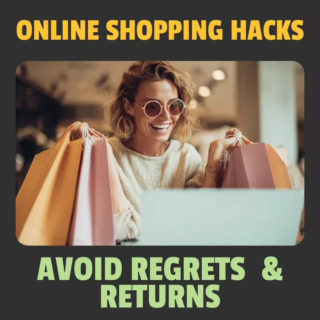 Online Shopping Hacks: Avoid Regrets & Returns – Digital Guide for Smart Shoppers | Learn to Buy Online Like a Pro, Save Money & Reduce Returns