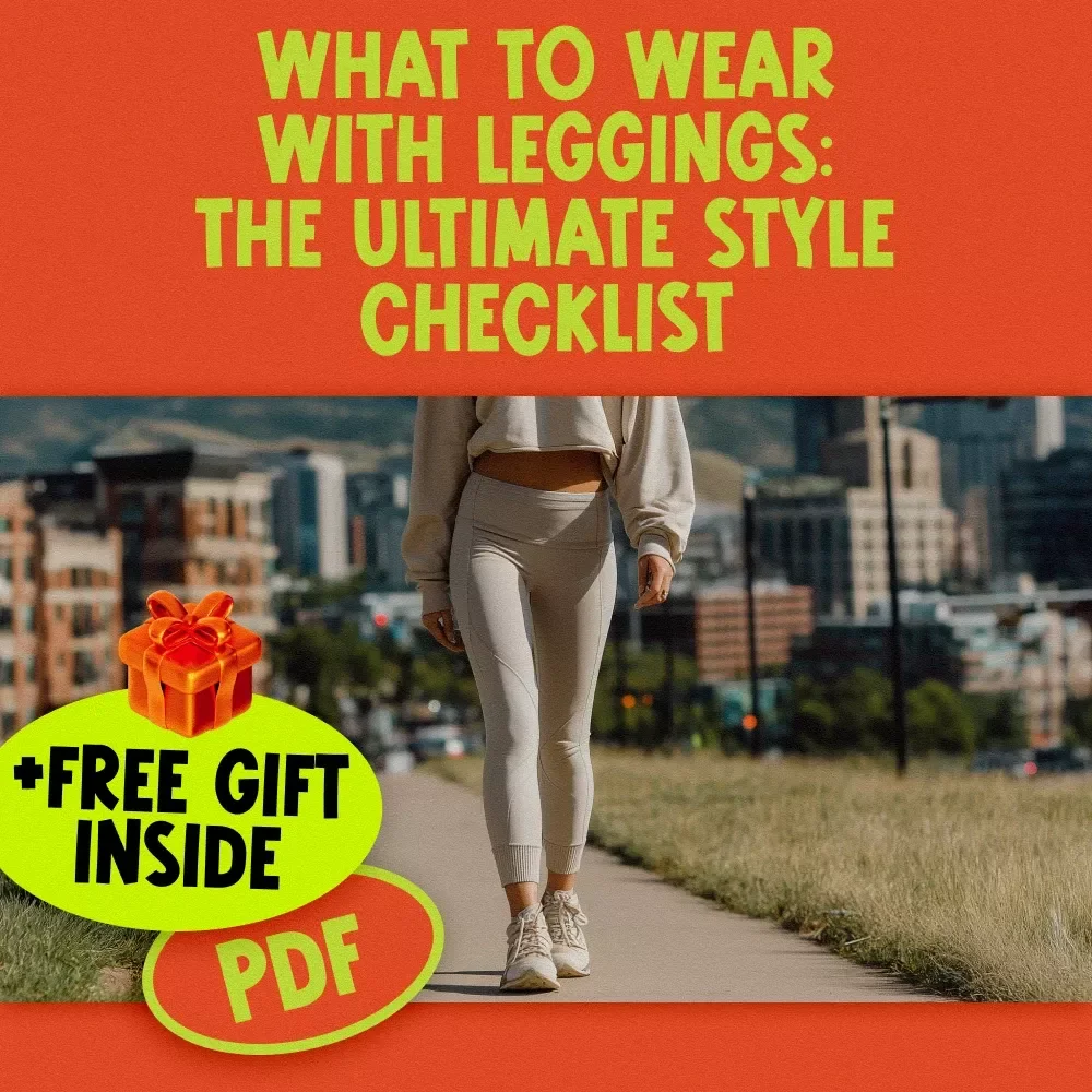 What to Wear with Leggings: The Ultimate Style Checklist | Digital Download | Printable Fashion Guide for Everyday Looks