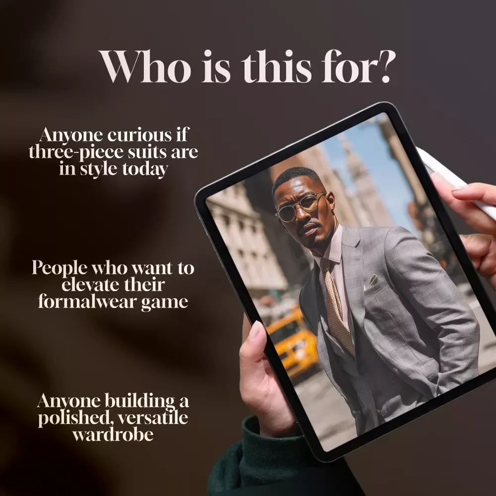 The Comeback of the Three-Piece Suit | Are Three Piece Suits in Style? Digital Guide for Modern Gentlemen, Styling Tips & Wardrobe Inspiration
