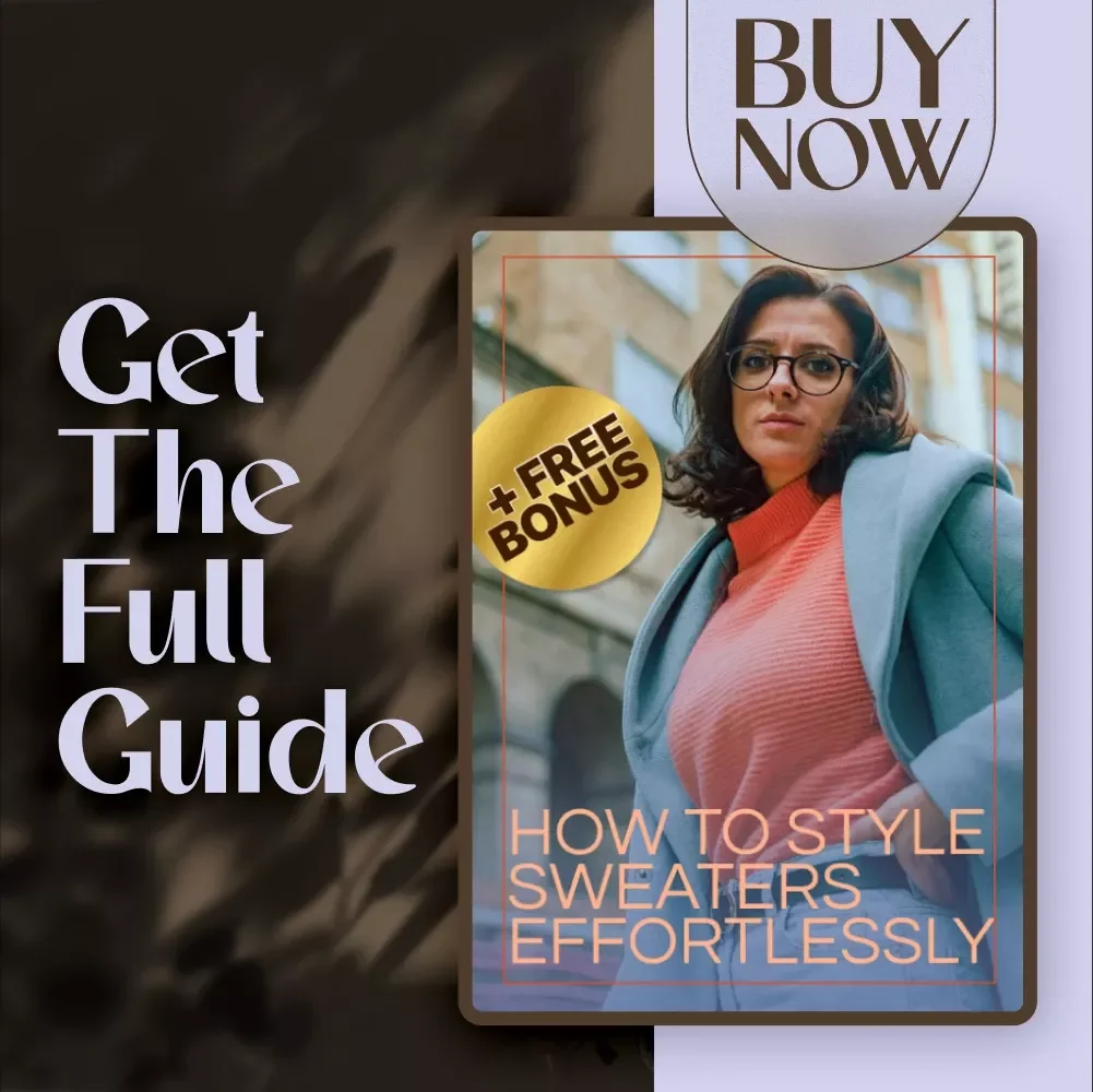 How to Style Sweaters Effortlessly | Digital Styling Guide for Chic, Cozy & Versatile Knitwear Outfits