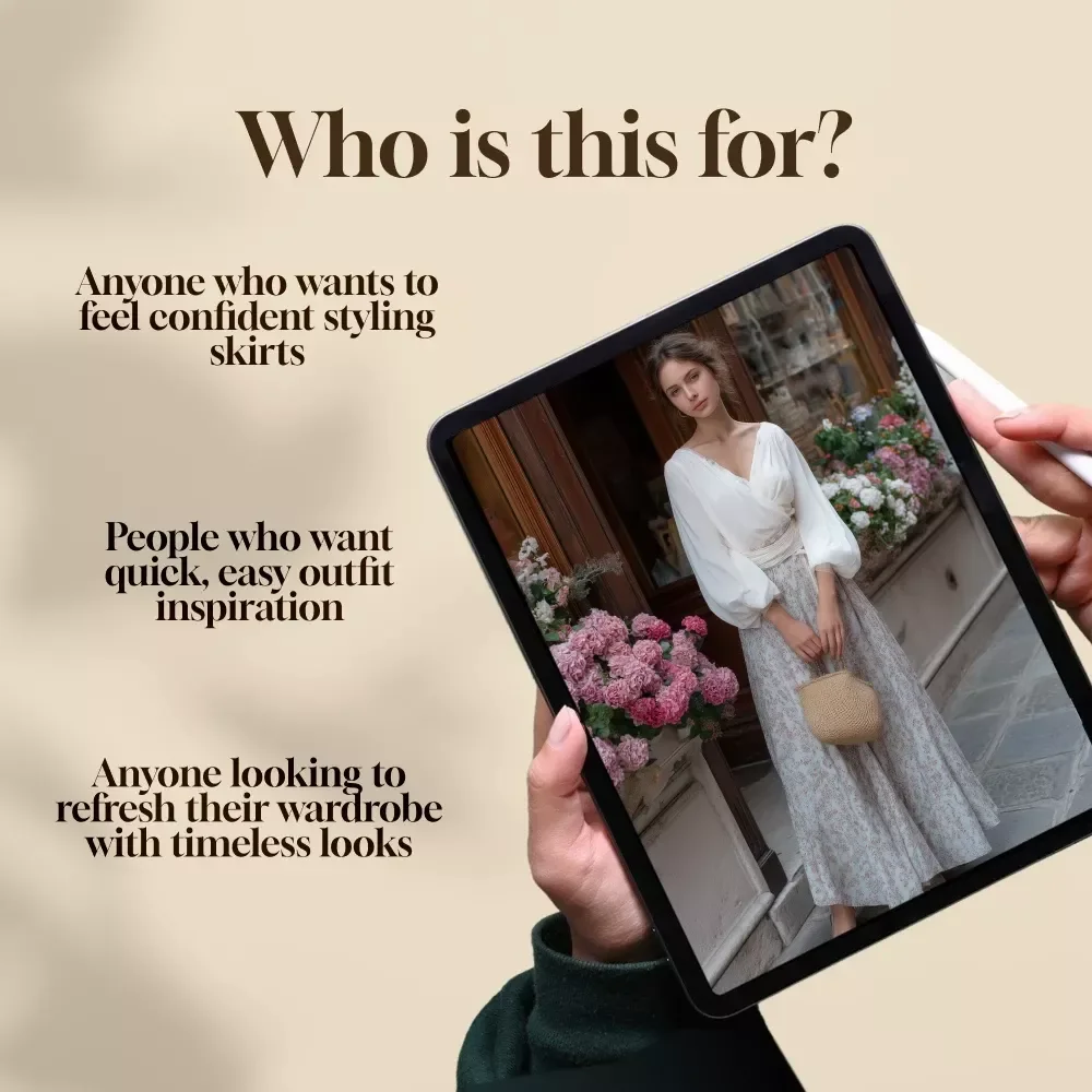 Skirt Styling: Effortless Looks for Every Occasion | Digital Style Guide on How to Style Skirts for Every Body Shape and Event