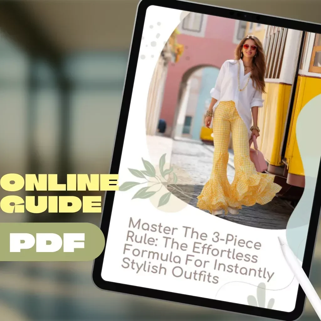 Master the 3-Piece Rule: The Effortless Formula for Instantly Stylish Outfits – The “3-piece rule” Guide for Effortless Fashion, Capsule Wardrobe Inspiration, and Everyday Style Tips