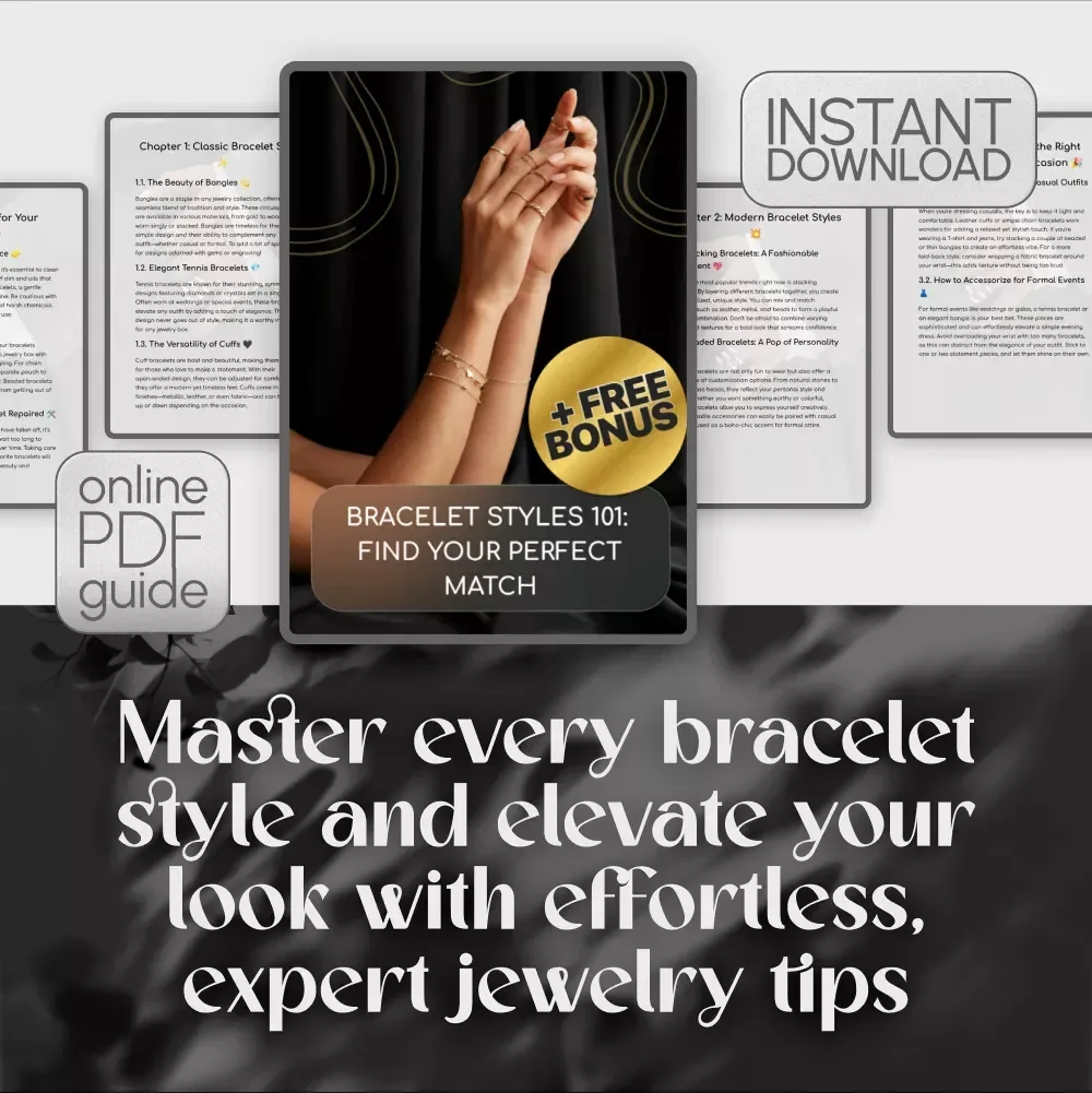 Bracelet Styles 101: Find Your Perfect Match | Ultimate Bracelet Styles Guide for Fashion Lovers, Jewelry Collectors & Style Enthusiasts