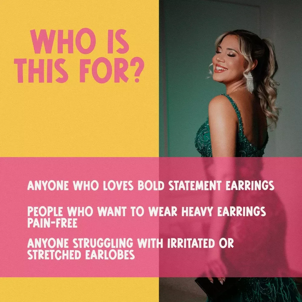 The Ultimate Checklist for Wearing Heavy Earrings Effortlessly | Digital Download | How to Wear Heavy Earrings Without Pain
