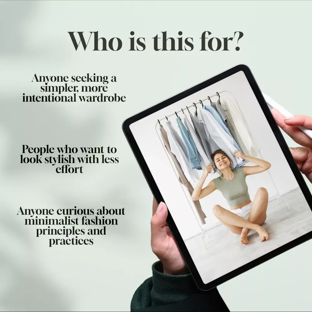 Effortless Elegance: A Beginner’s Guide to Minimalist Fashion | Digital Guide & eBook for Capsule Wardrobes, Simple Style, and What Does Minimalist Mean in Fashion