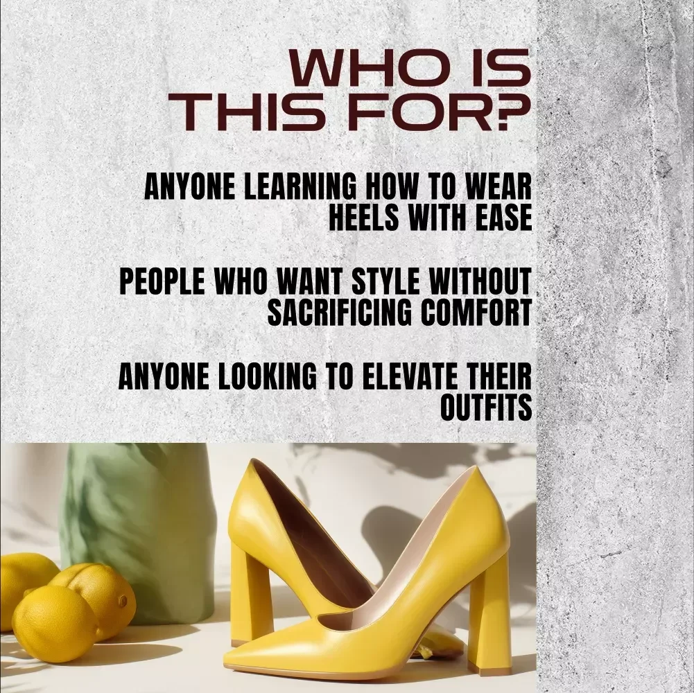 Heels in Style Ultimate Checklist | Digital Download for How to Wear Heels with Confidence, Comfort & Elegance