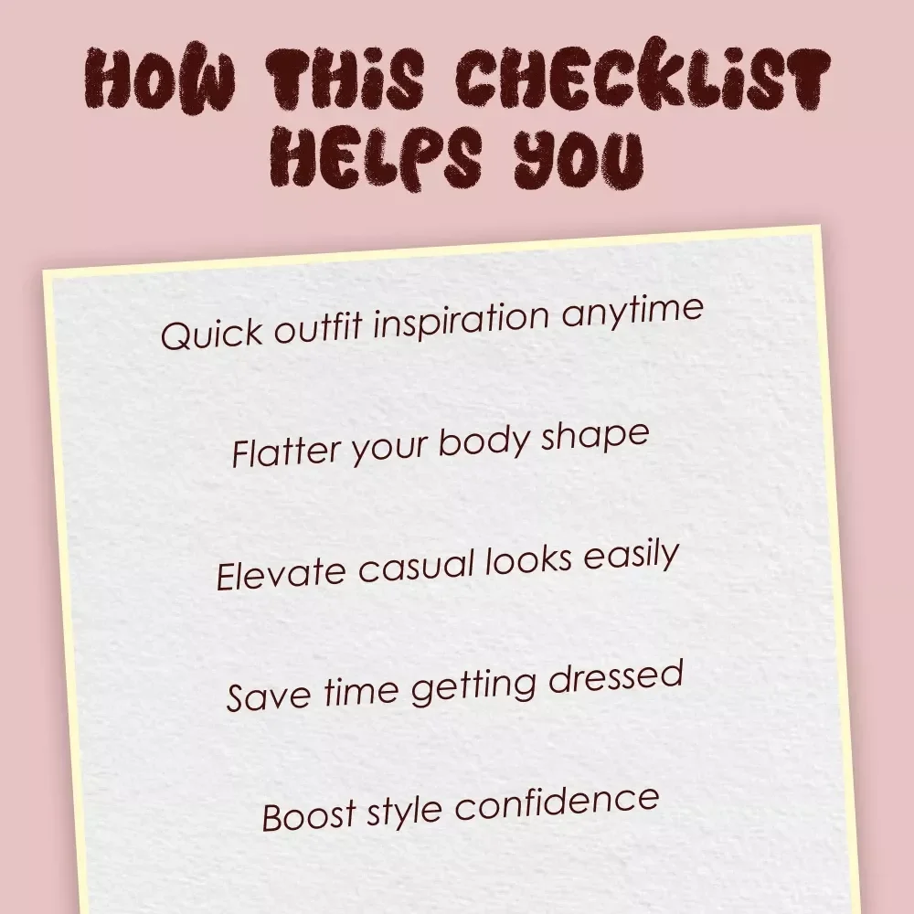 How to Style Shorts Checklist | Fashion Outfit Ideas, Summer Wardrobe Guide, Digital Download