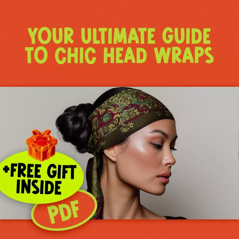 Your Ultimate Guide to Chic Head Wraps | How to Style Head Scarves | Printable Checklist for Styling Head Scarves, Turbans, and Headbands