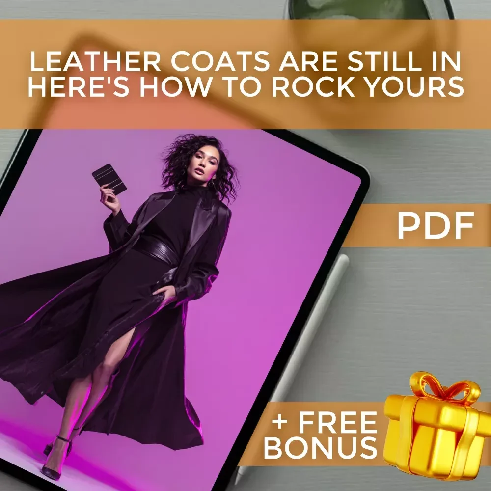 Leather Coats Are Still In—Here's How to Rock Yours | Stylish Leather Coat Checklist for Effortless Outfits | Digital Download Guide for Women & Men Wondering: Are Leather Coats Still In Style?