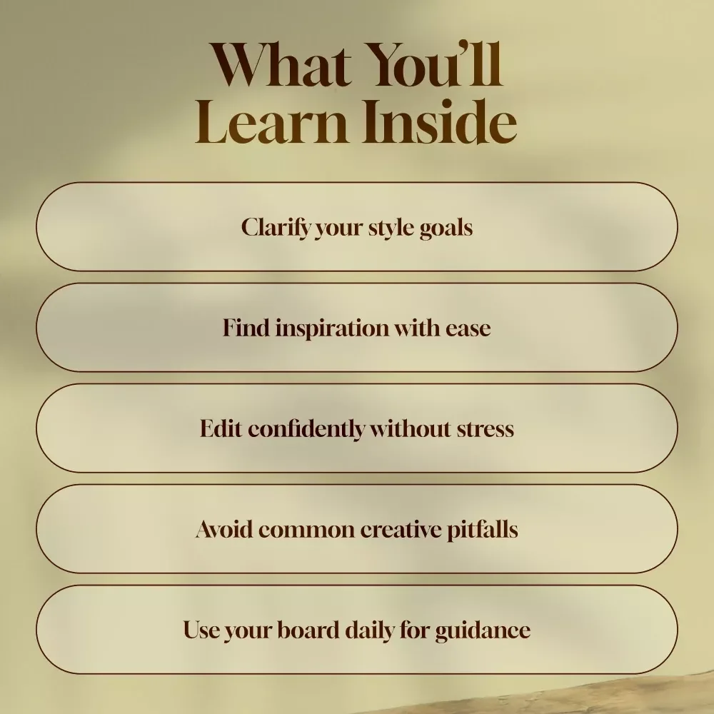 Design Your Style With a Mood Board That Actually Works | Fashion Mood Board Digital Guide for Personal Style Inspiration, Creative Direction & Style Vision