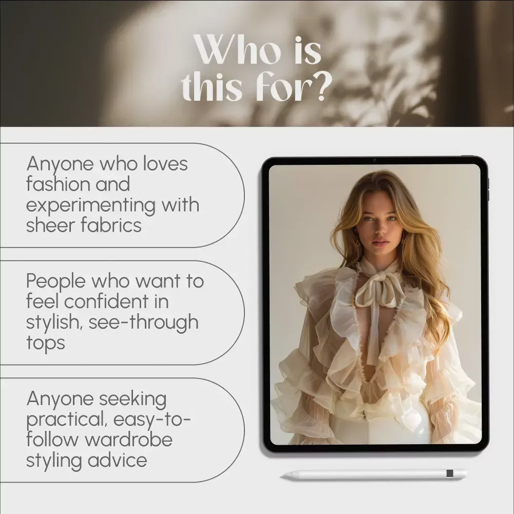 Chic, Not See-Through: A Modern Guide to Wearing a Sheer Blouse with Confidence – How to Wear a Sheer Blouse for Stylish, Effortless Layering & Occasion-Ready Looks