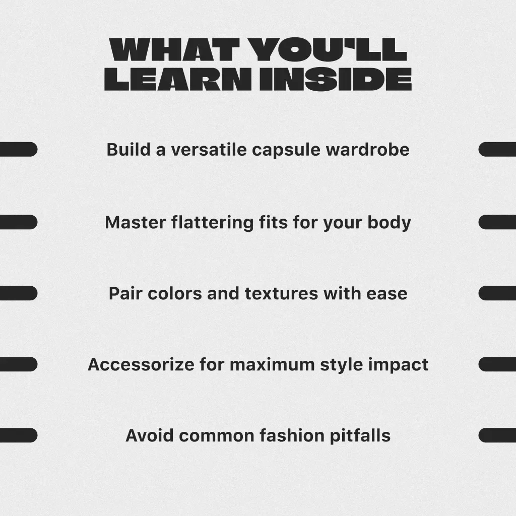 Style Smart: Tips for Every Wardrobe – Digital Styling Tips and Hacks Guide for Women’s Fashion, Capsule Wardrobe Building, and Outfit Inspiration